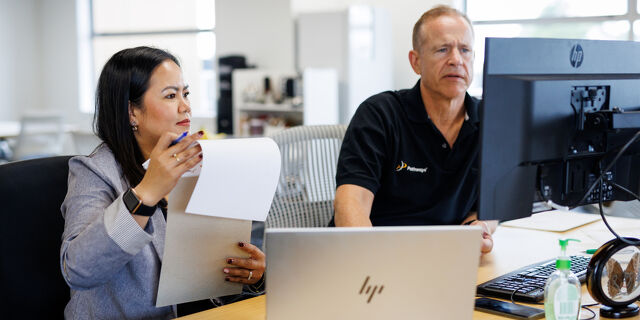 Immigration Problems Working together in office
