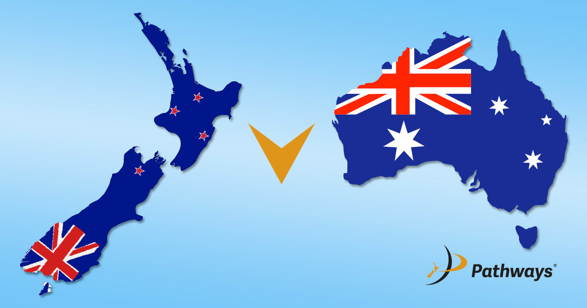 New Zealand v Australia – with immigration also!