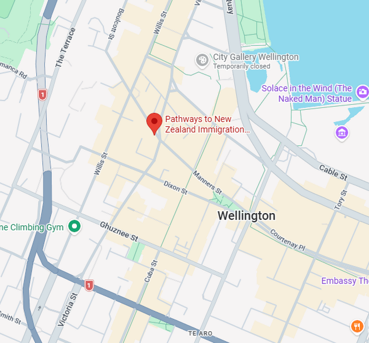 Wellington Wellington Map